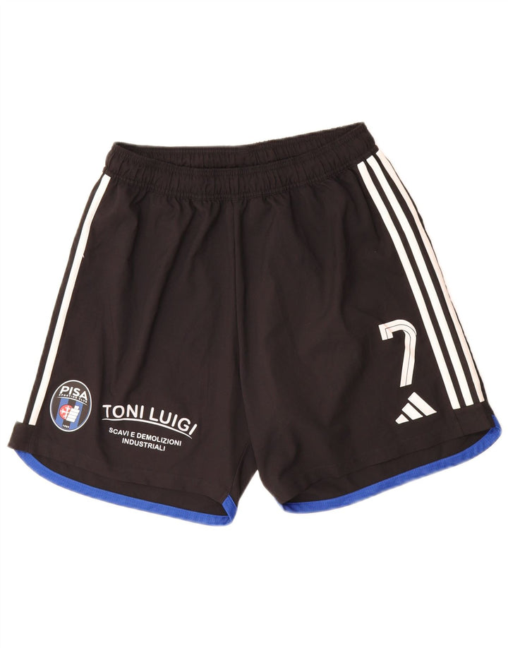 Męskie spodenki sportowe Adidas Aeroready Graphic, duże, czarne, poliestrowe