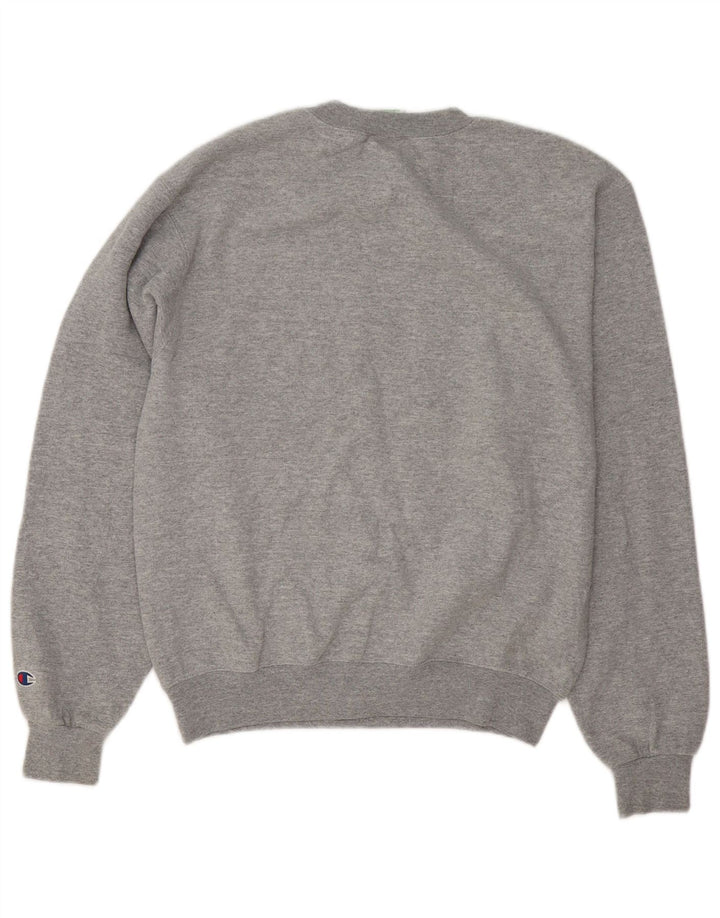 Męska bluza Champion Graphic o regularnym kroju, mała szara