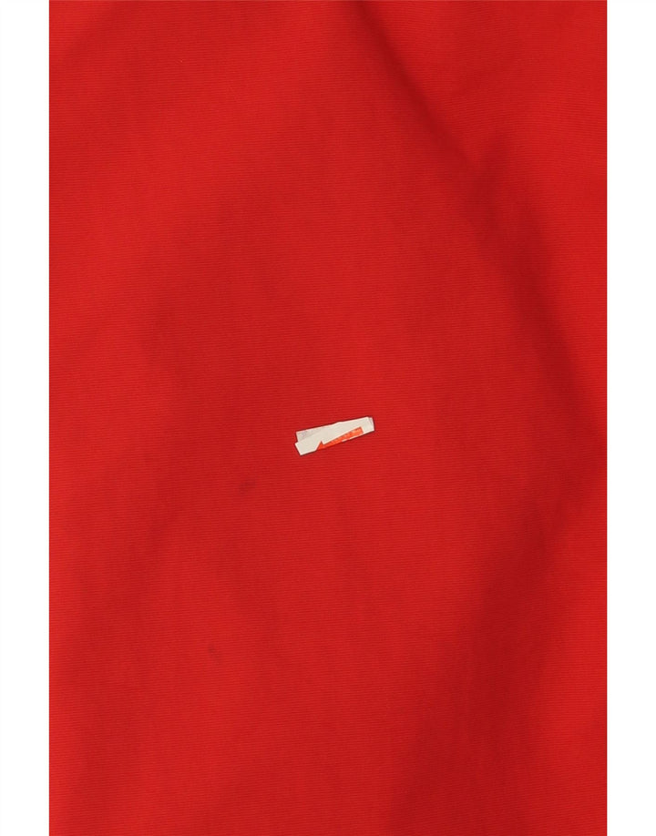 WOOLRICH Mens Bomber Jacket UK 40 Large Red Colourblock Nylon