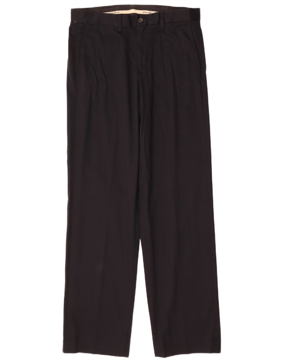 Męskie proste spodnie chino EDDIE BAUER W32 L34 Czarna bawełna