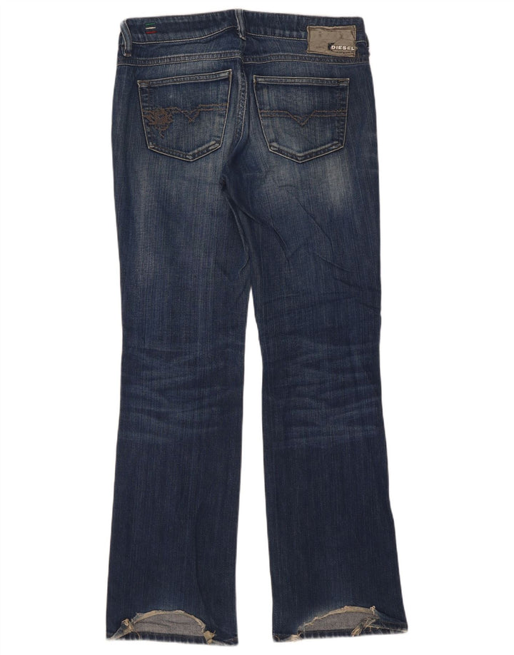 Diesel Męskie Ronhary Stretch Bootcut Jeansy W29 L30 Granatowa bawełna