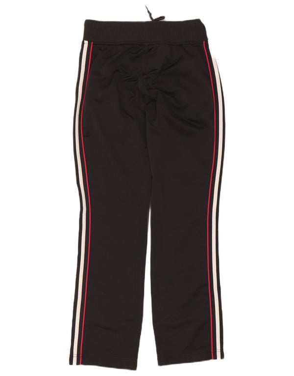 Damskie spodnie dresowe Adidas UK 10, małe, czarne, poliestrowe