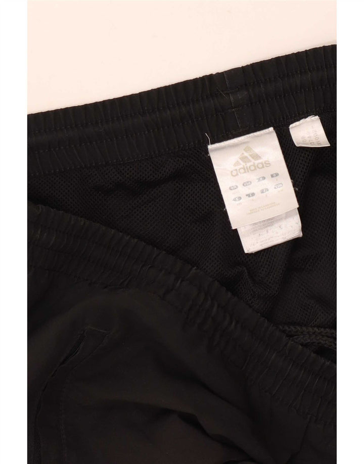 Męskie spodnie dresowe Adidas UK 40/42 Średni czarny poliester