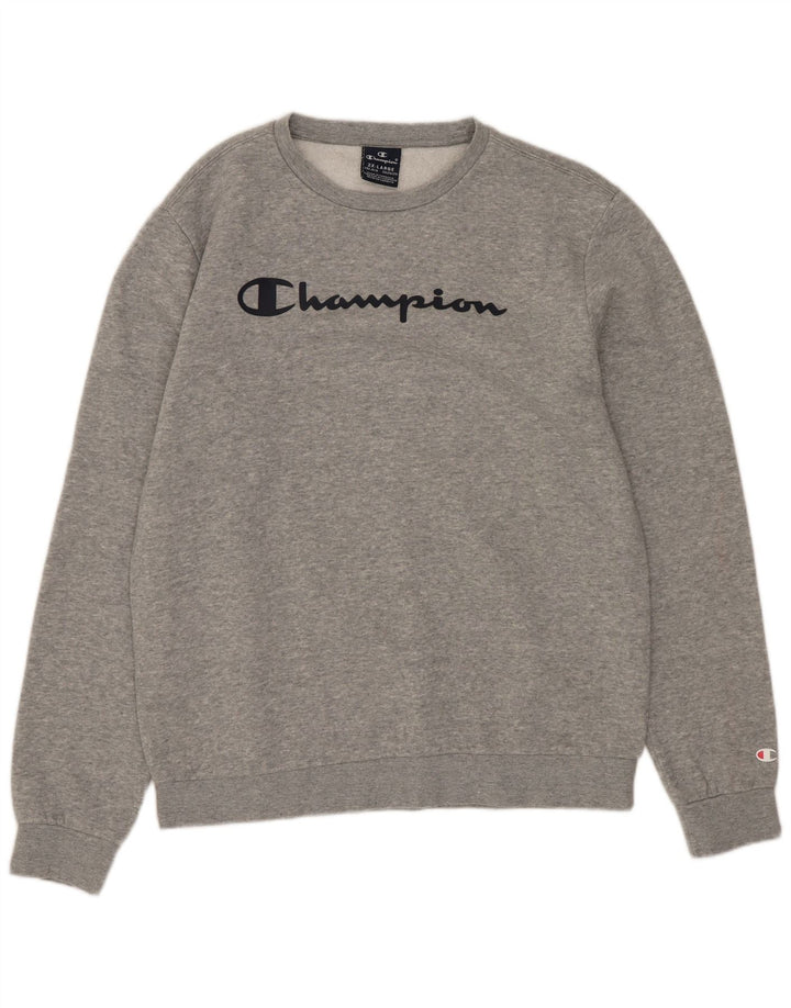 Chłopięca bluza z grafiką Champion, 15-16 lat, 2XL, szara