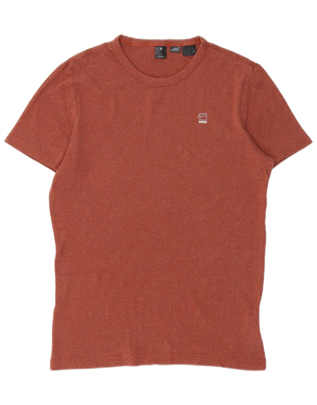 T-shirt męski G-STAR, duży, bordowy, bawełniany