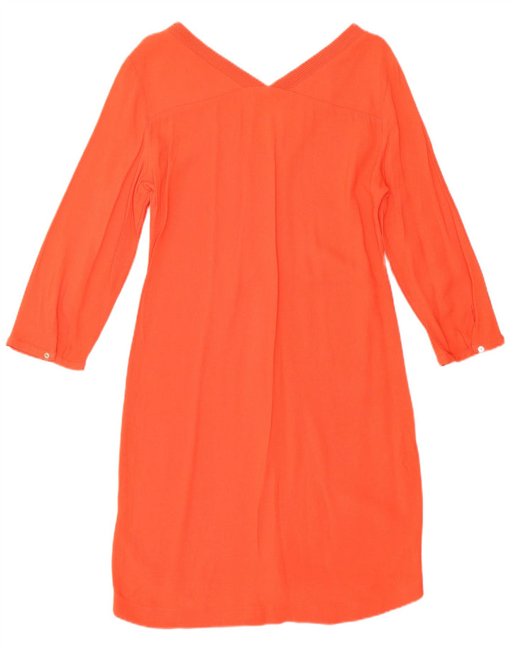 Sukienka damska Massimo Dutti z rękawem 3/4 UK 8, mała pomarańczowa