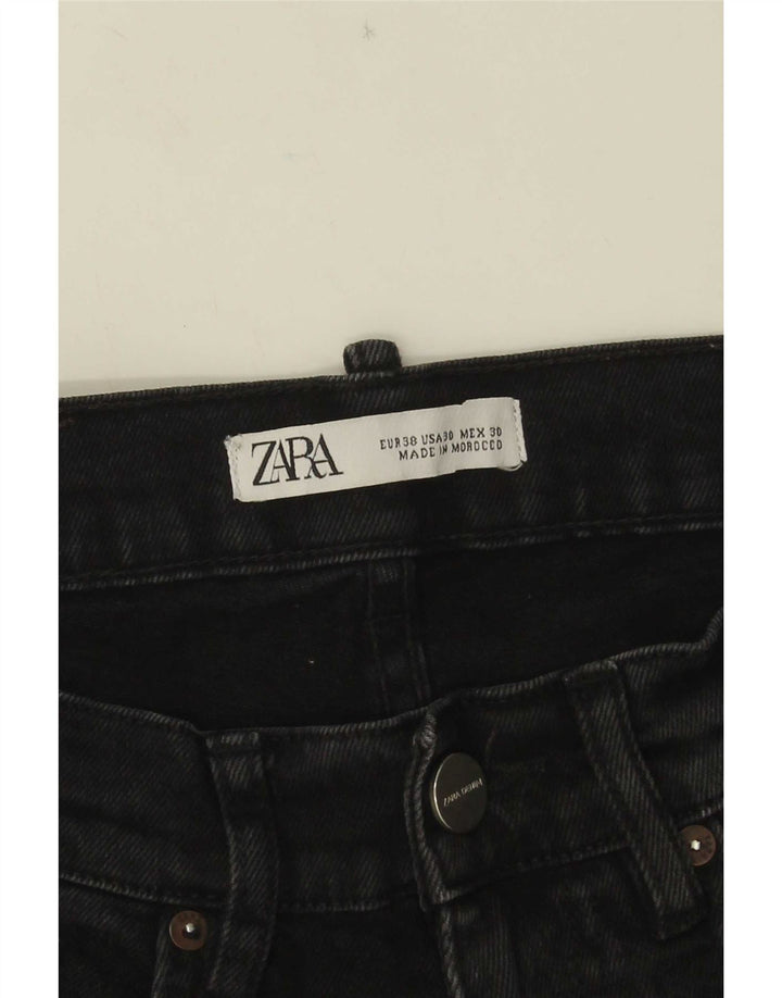 Męskie jeansy slim fit Zara EU 38 Small W30 L31 czarne