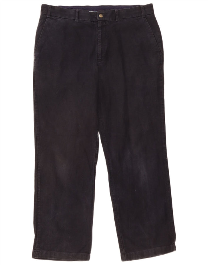 Spodnie męskie MARKS & SPENCER Blue Harbor Chino W36 L29 Granatowe