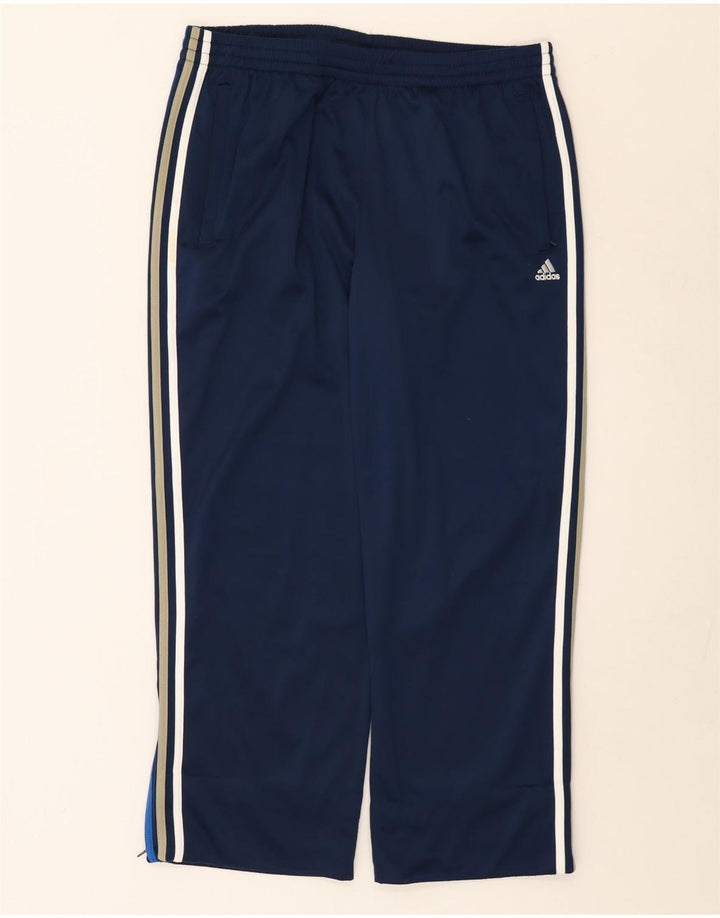 Męskie spodnie dresowe Adidas UK 48/50 XL granatowe