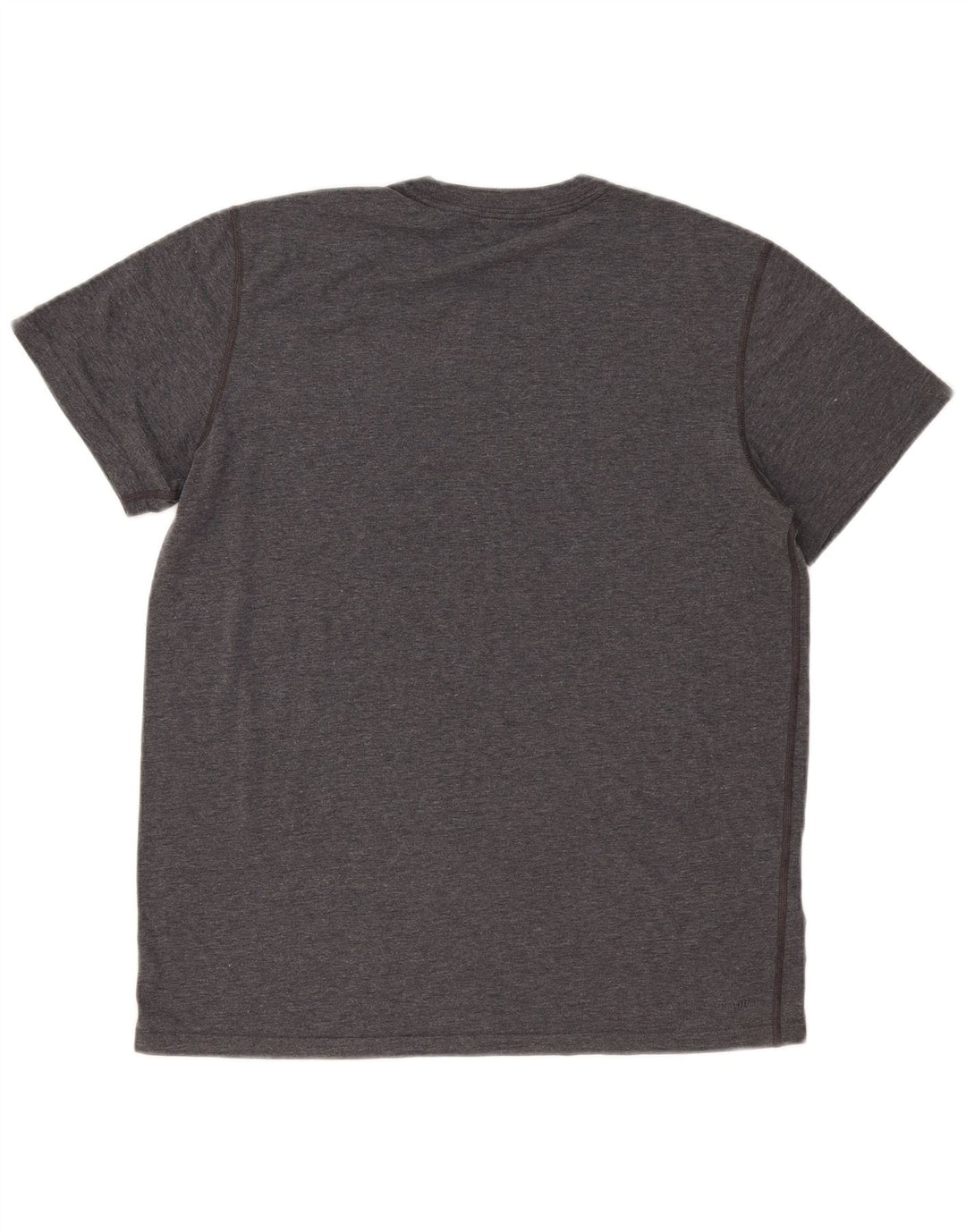 Adidas Męski T-shirt Top Duży Szary Nakrapiany
