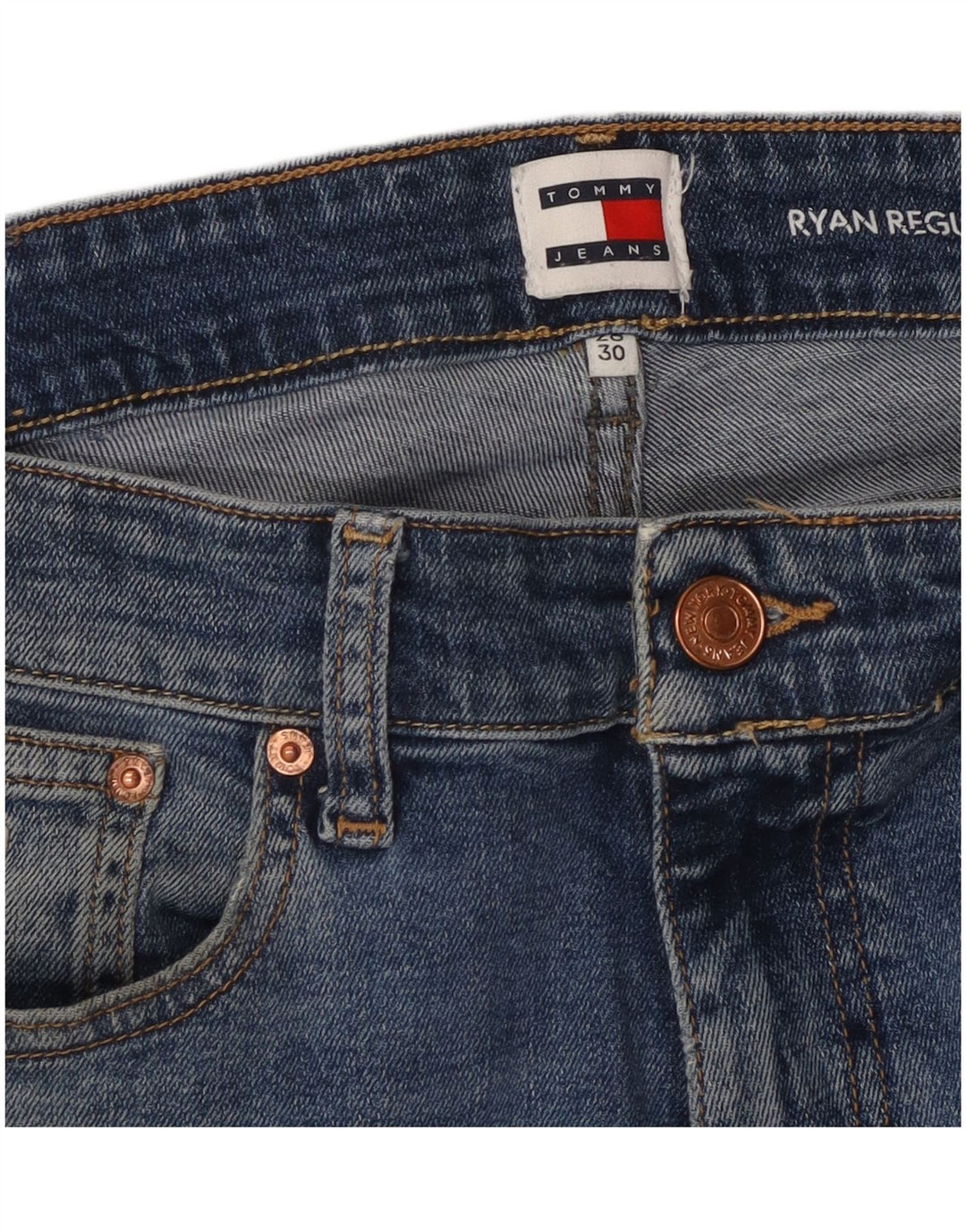 Dżinsy męskie TOMMY HILFIGER Ryan Regular Straight W28 L30 Niebieskie