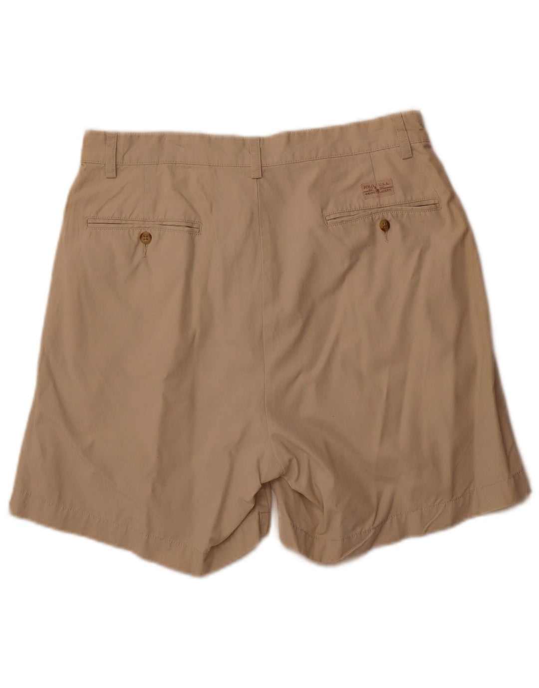 Męskie spodenki chino Polo Ralph Lauren W32 średniej beżowej bawełny