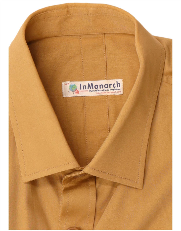 Vintage męska koszula wojskowa duża beżowa