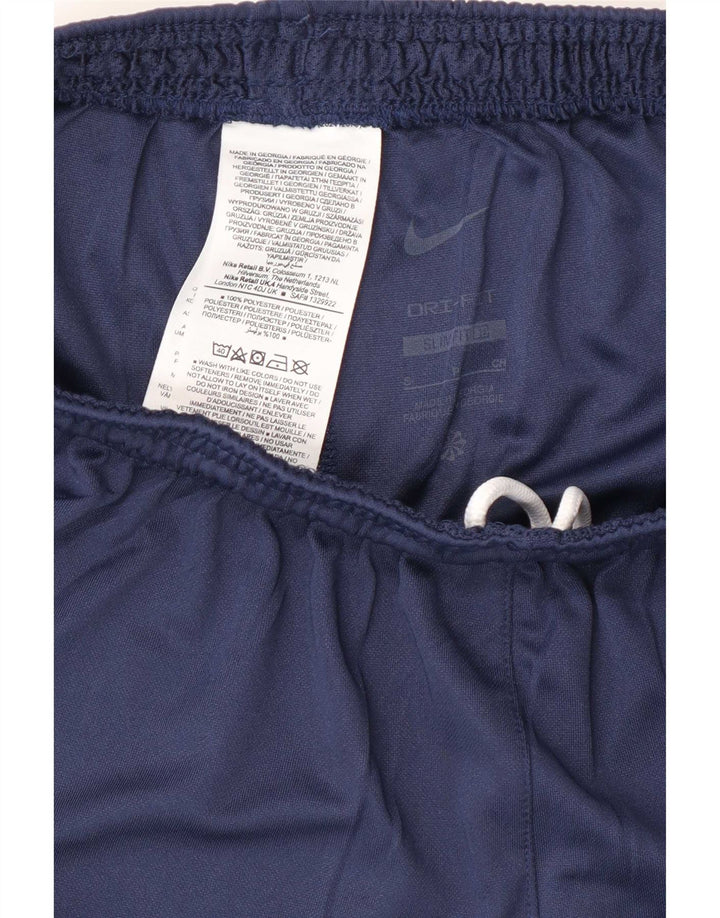 Męskie spodenki sportowe Nike Dri Fit Slim, mały, granatowy, poliester