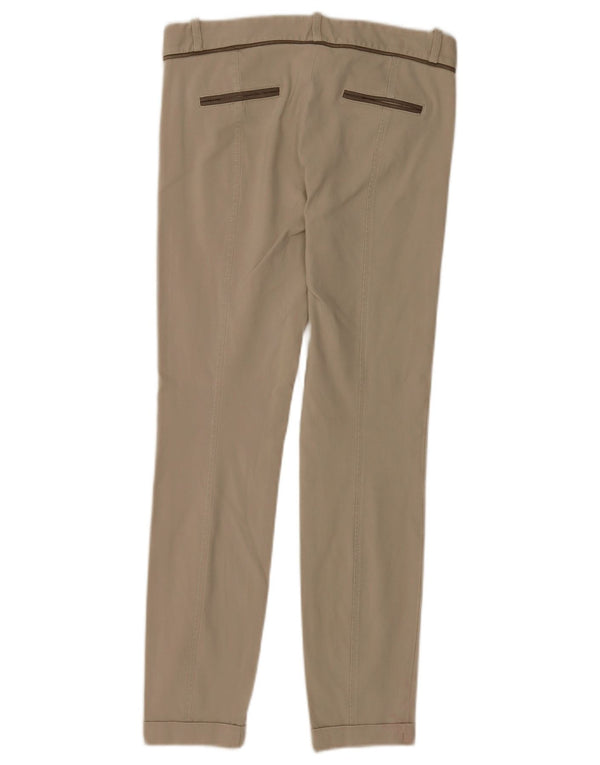 Spodnie damskie Massimo Dutti Skinny EU 38 Small W28 L27 Beżowe