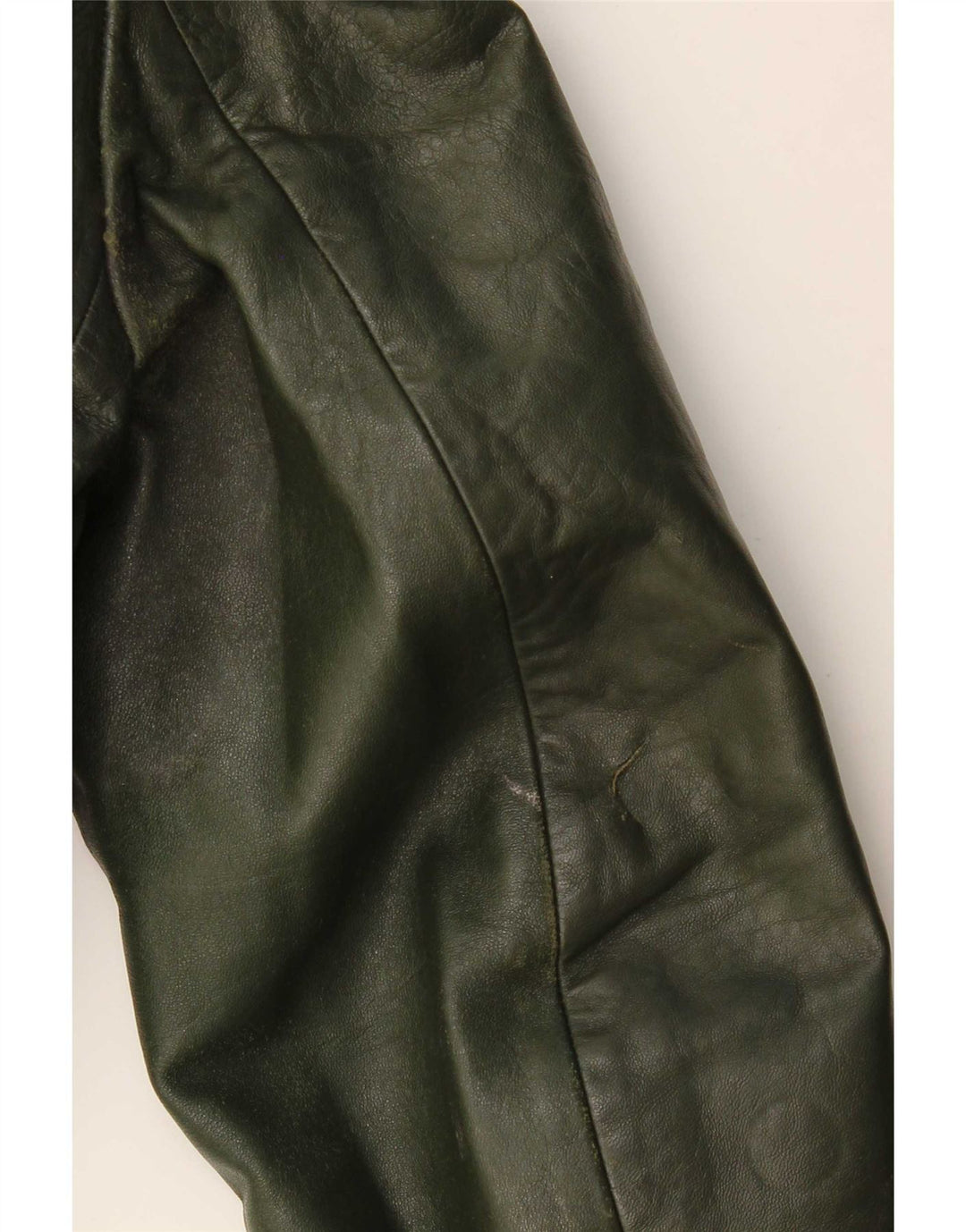 Męska kurtka skórzana w stylu vintage IT 52 XL Khaki