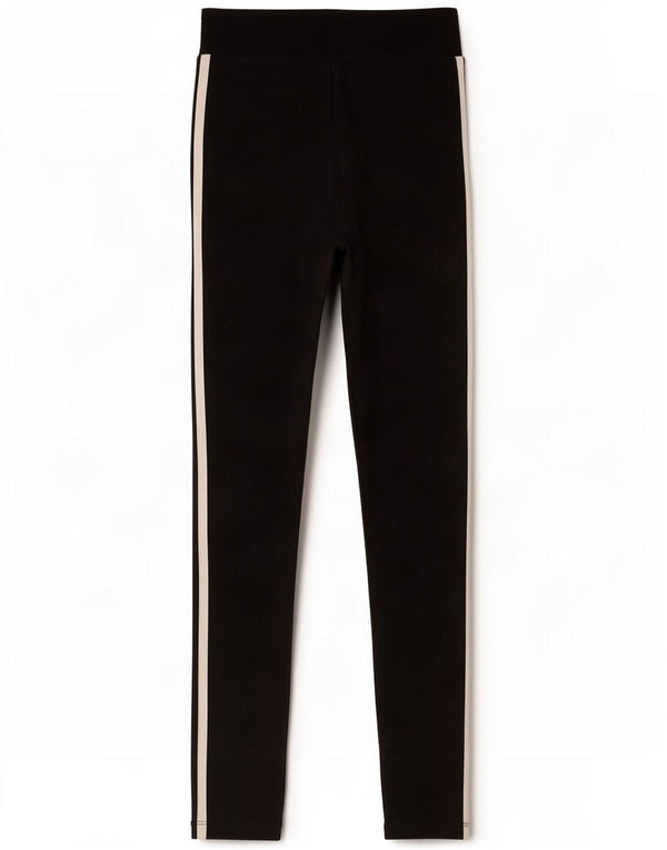 Adidas Womens Leggings UK 4 XS Black Cotton