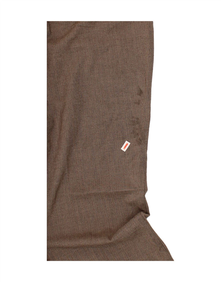 DOCKERS Womens Bootcut Casual Trousers US 16 2XL W34 L32 Brown Polyester Vintage Dockers and Second-Hand Dockers from Messina Hembry 