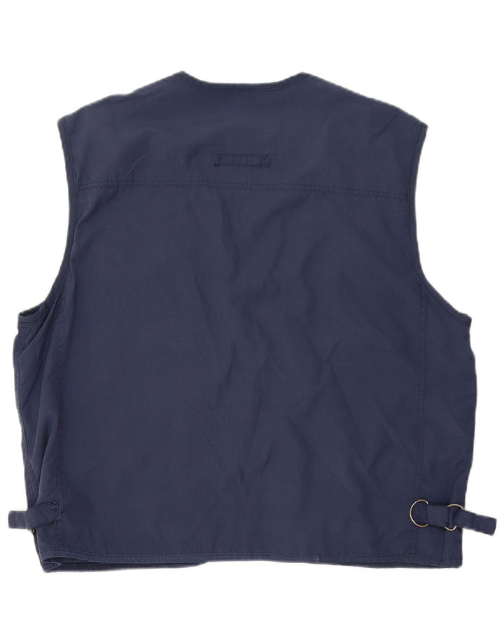 Męska kamizelka użytkowa VINTAGE UK 42 XL granatowa