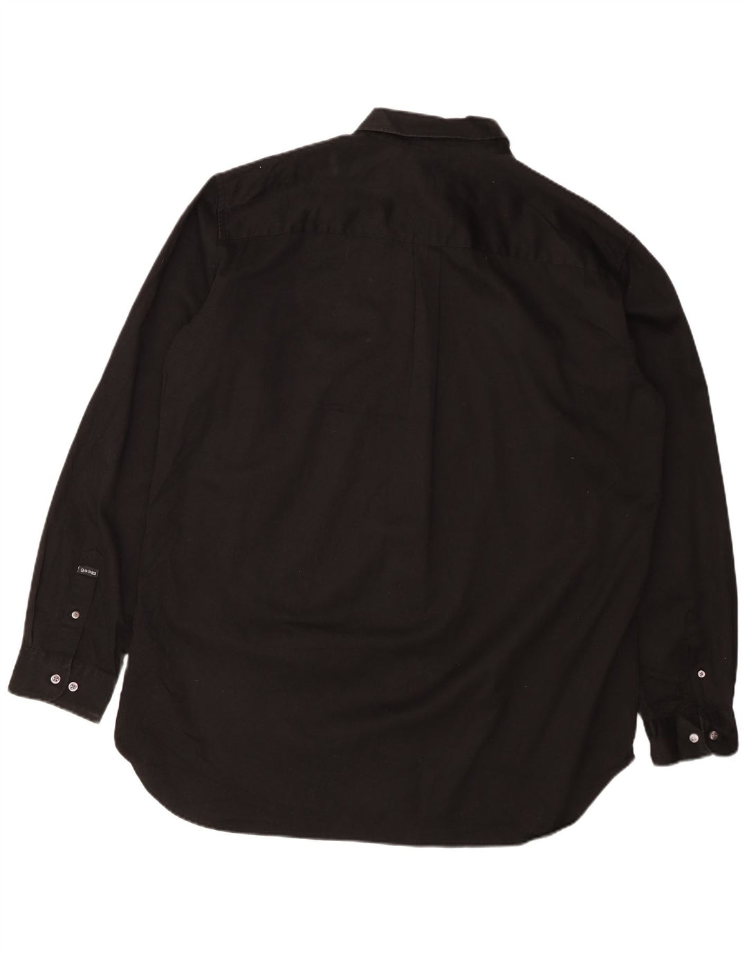 Koszula męska Gas 2XL Czarna, bawełniana