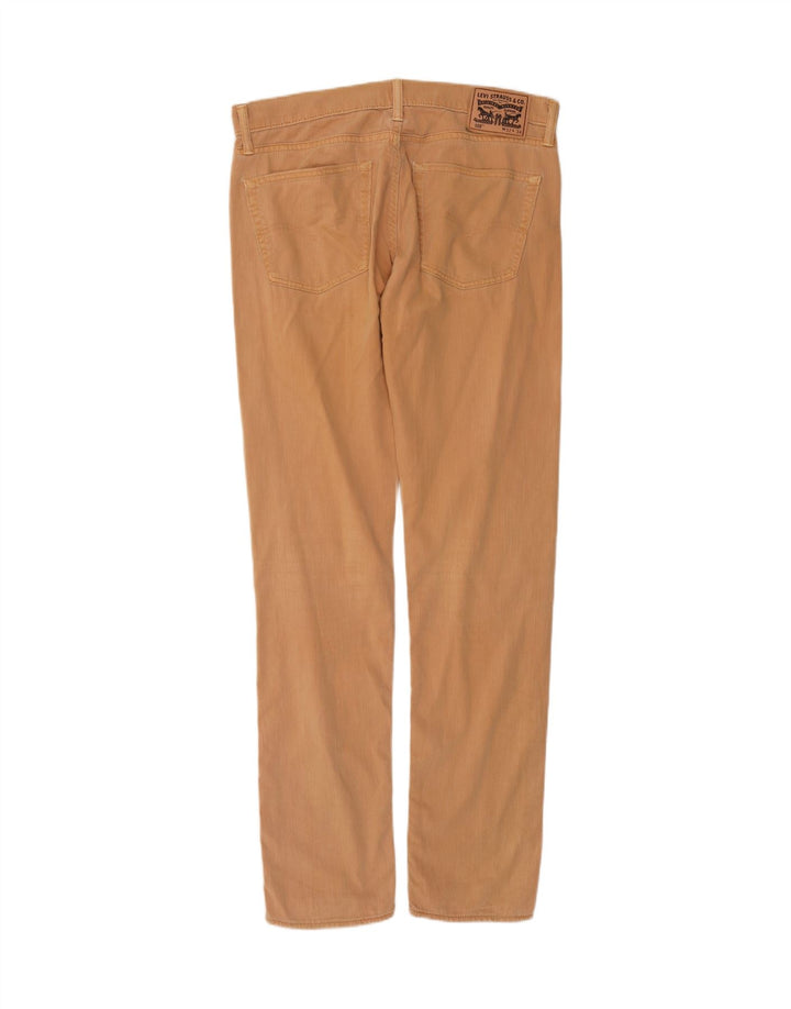 Męskie jeansy Levi's o regularnym kroju, zwężane W32 L34, beżowa bawełna