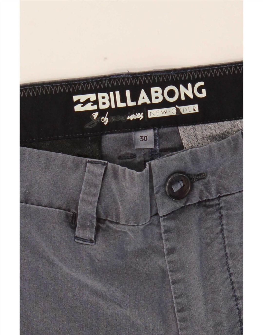 Męskie spodenki Chino Billabong W30 Średni granatowy, bawełniany