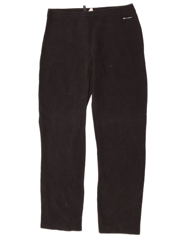 Damskie legginsy Champion Easy Fit UK 14, duże, czarne, bawełniane
