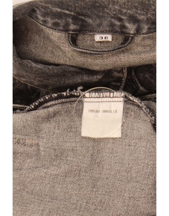 Vintage męska kurtka dżinsowa UK 42 XL, szara bawełna
