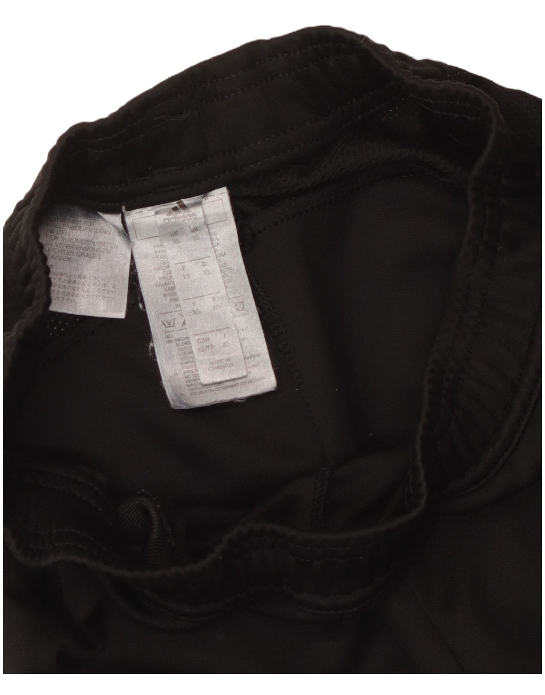 Męskie spodnie dresowe Adidas Dri Fit XS, czarne, poliestrowe
