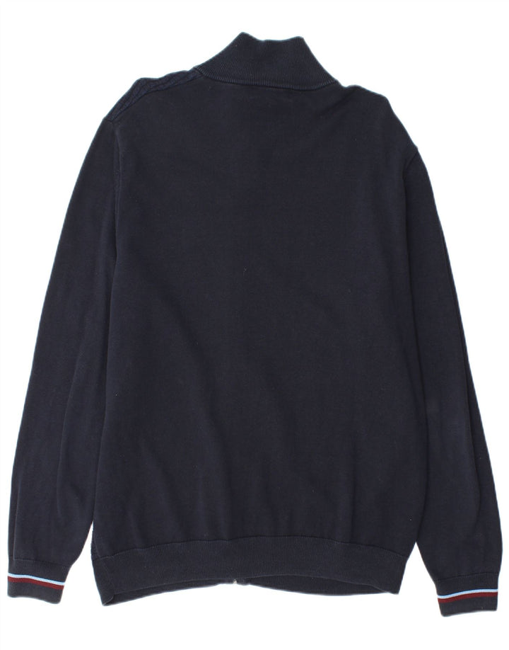 Sweter męski Fred Perry XL granatowy