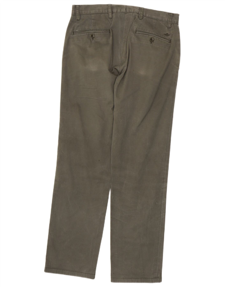 Męskie spodnie chino DOCKERS Slim Fit W32 L32 Khaki, bawełna