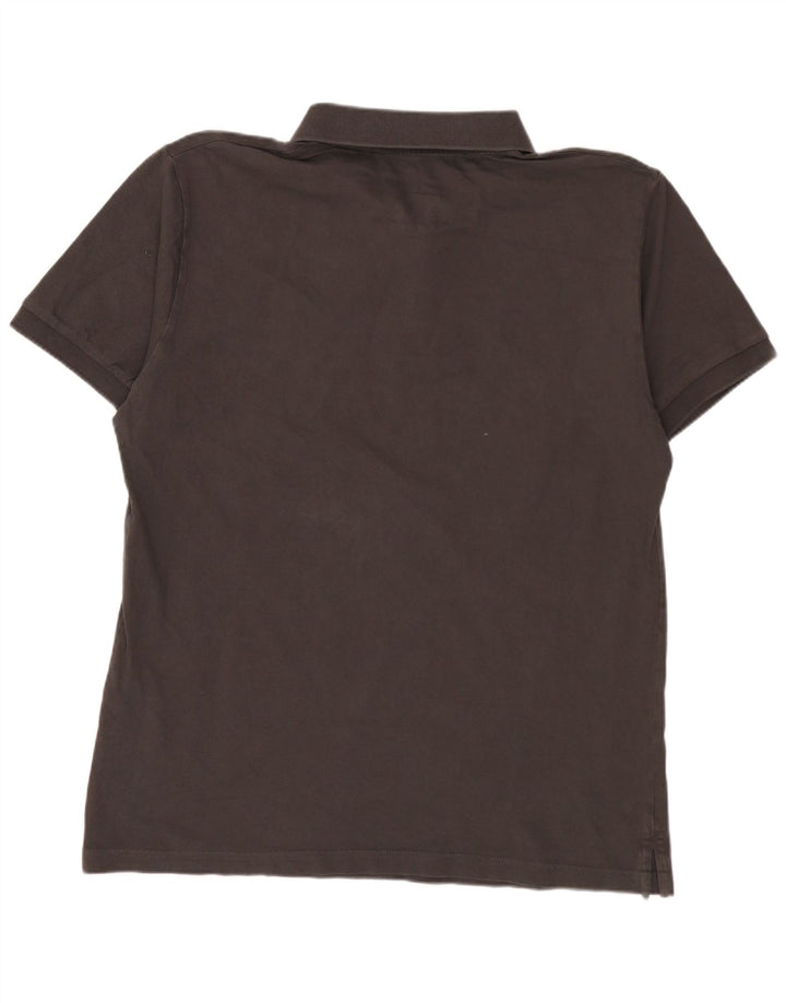 Męska koszulka polo XL ALPHA INDUSTRIES Szara bawełna