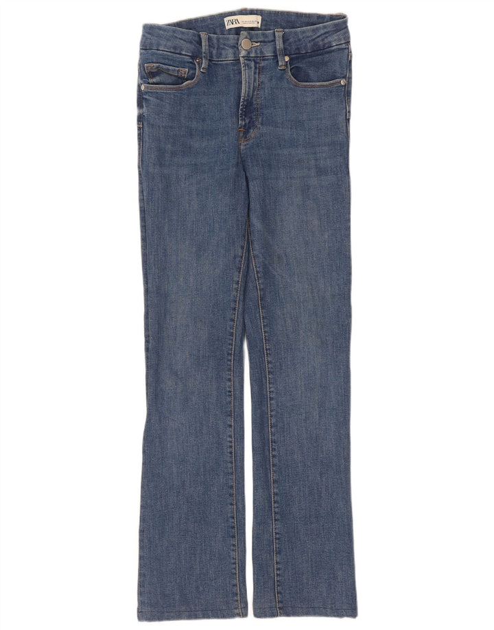Damskie jeansy Bootcut Zara EU 36 XS W26 L29 Niebieskie bawełniane