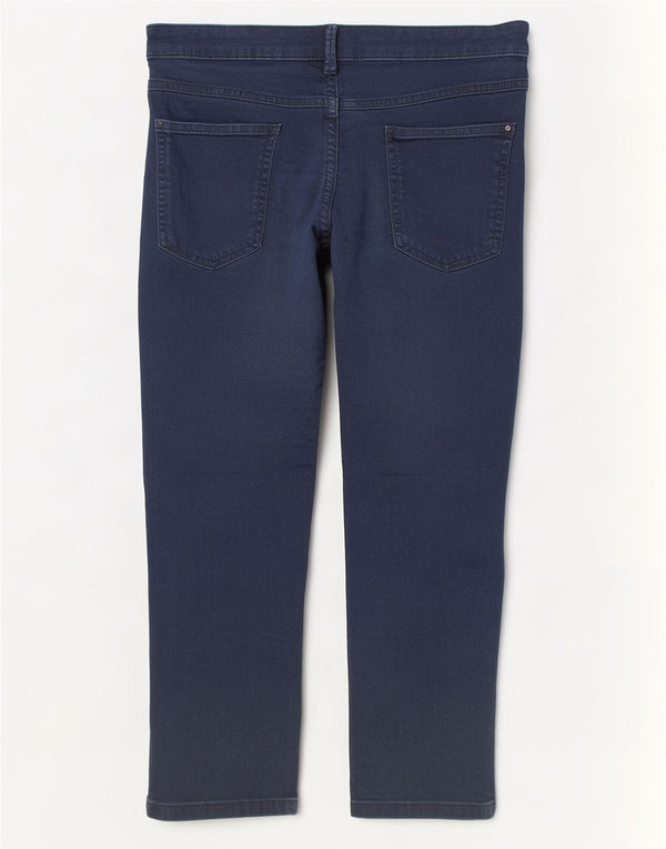 Marks & Spencer Damskie Krótkie Jeansy UK 20 2XL W38 L21 Granatowe Bawełniane