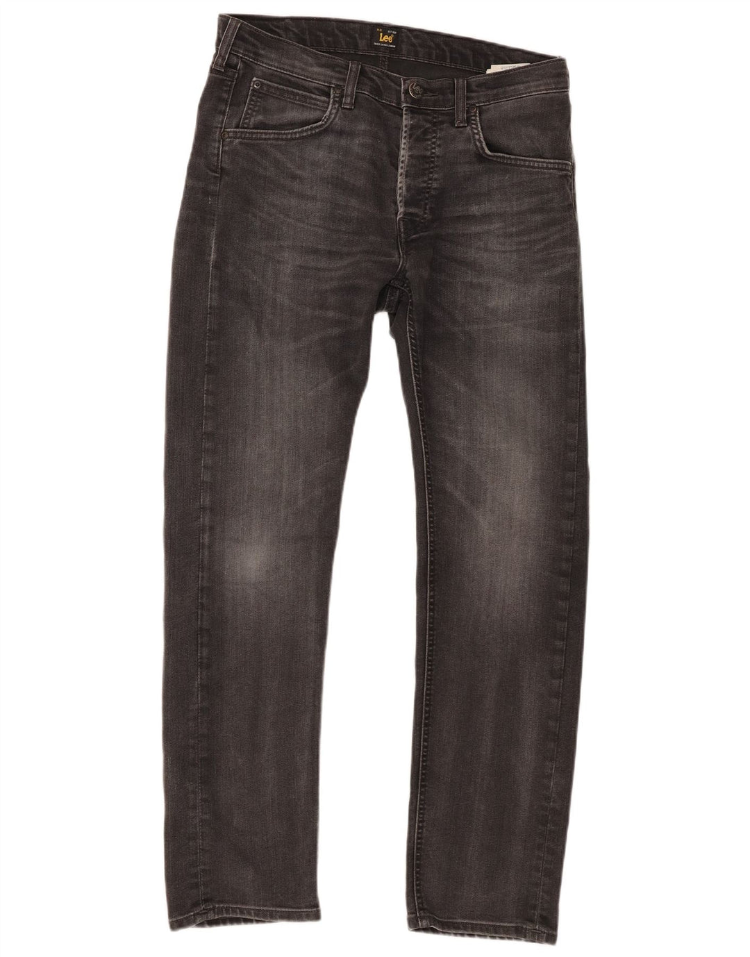 Męskie jeansy Lee Daren Straight W31 L30, szare, bawełniane