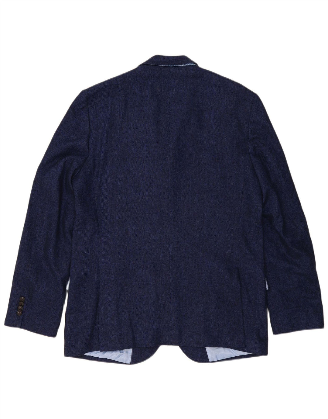 Marks & Spencer Męska marynarka zapinana na 2 guziki, UK 44 XL, granatowa, w jodełkę