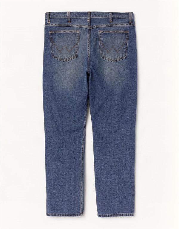 Męskie jeansy Wrangler Texas Straight W40 L32 Niebieskie, bawełniane