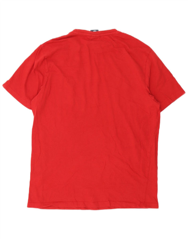 T-shirt męski North Sails, bawełniany, średni czerwony
