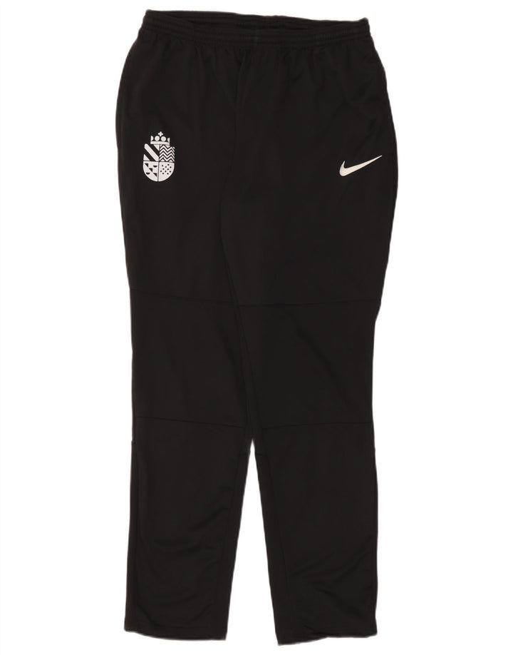 Męskie spodnie dresowe Nike Dri Fit, duże, czarne, poliestrowe