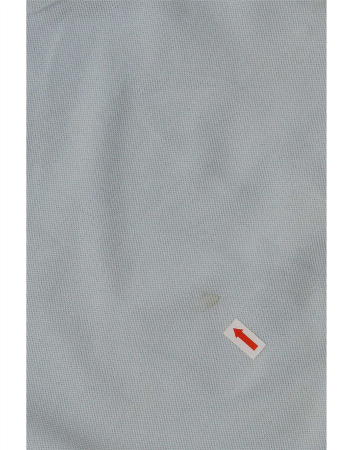 Męska koszulka polo Lyle & Scott, bawełniana w średnie niebieskie paski
