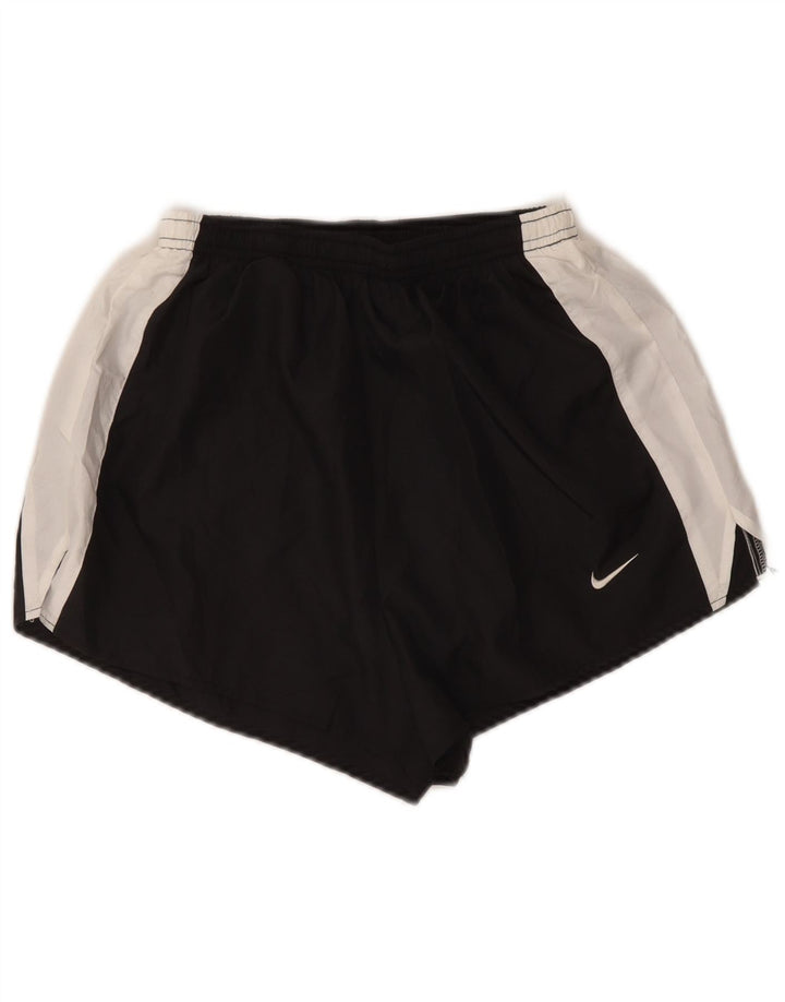 Damskie spodenki sportowe Nike US 8/10, poliester w kolorze średniej czarnej kolorystyki