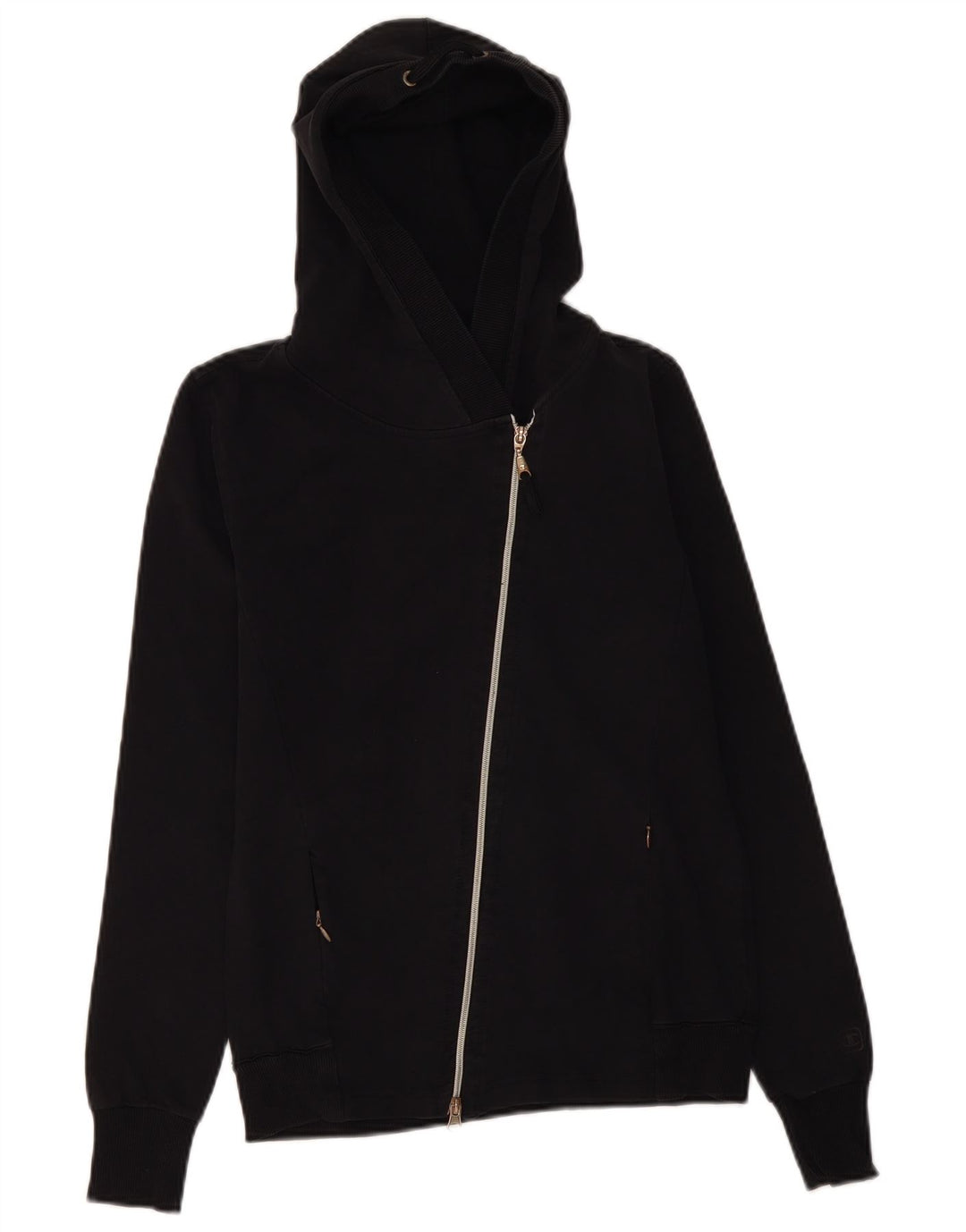 Damski sweter z kapturem i zamkiem CHAMPION UK 12, średni czarny