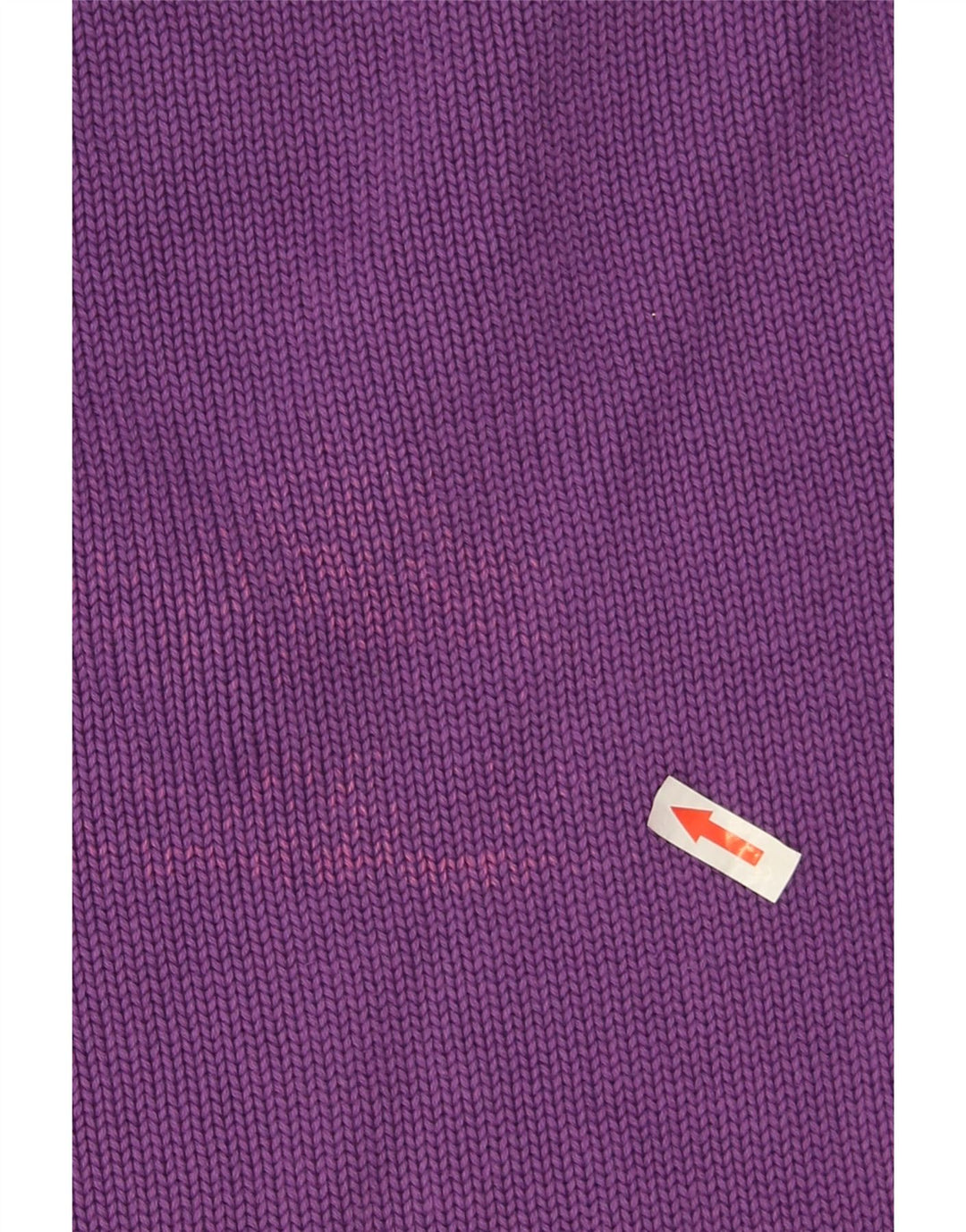 Męski sweter Zara z dekoltem w kształcie litery V, duży fioletowy
