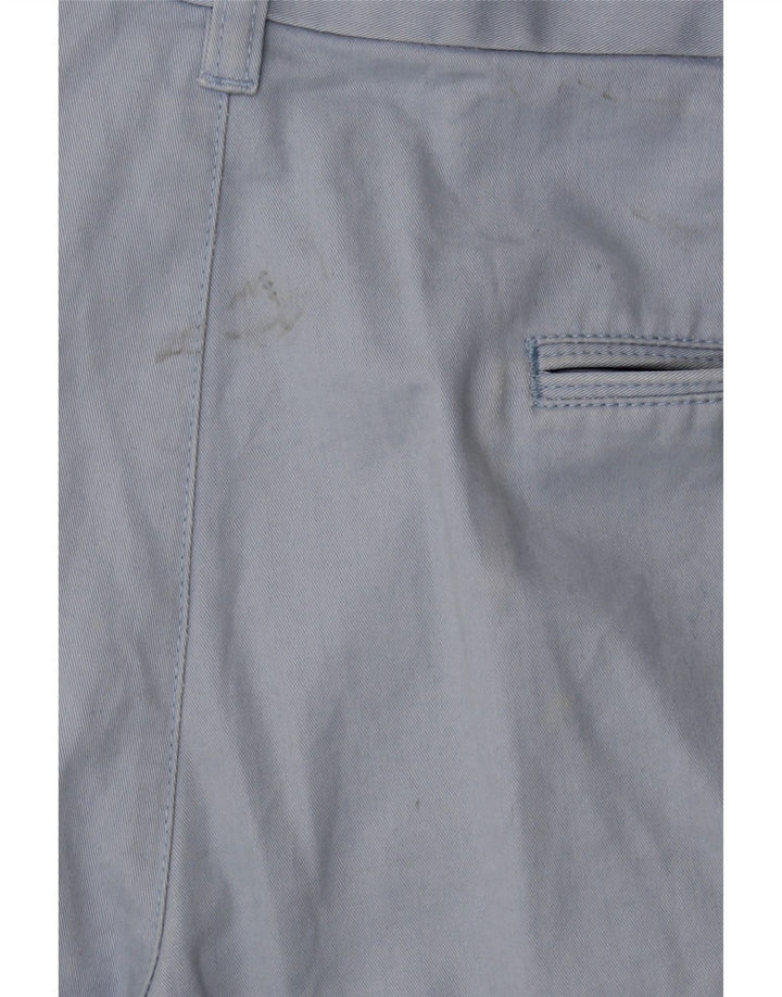 MARKS & SPENCER Męskie Blue Harbour Chino Shorts W36 Large Blue Cotton
