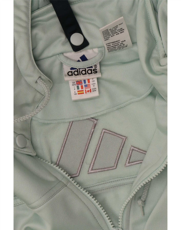 Kurtka męska Adidas z kapturem i dresem UK 40/42 Średni turkus