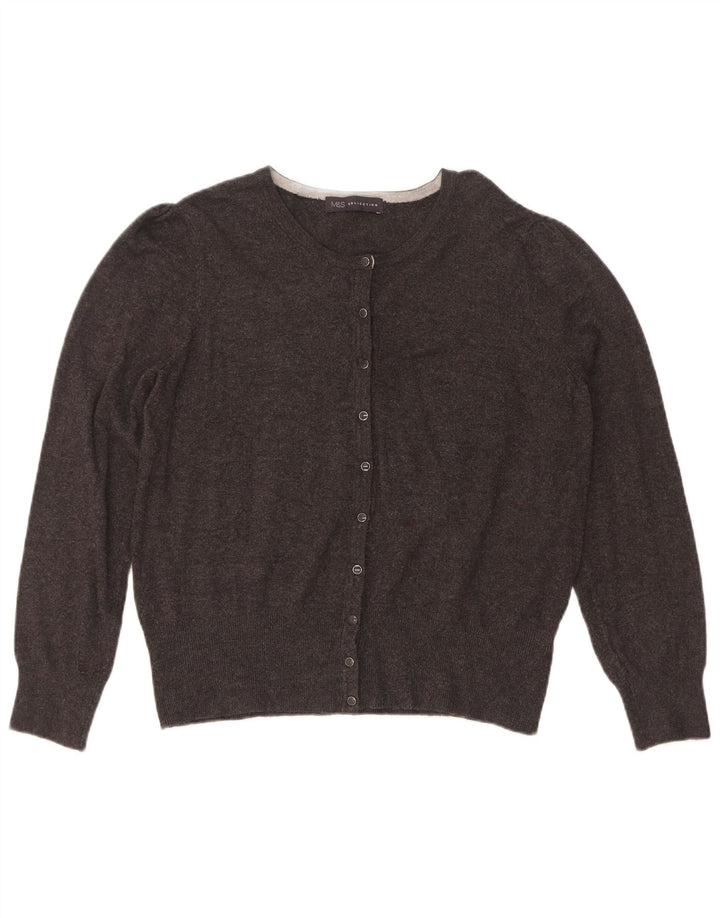 Sweter damski Marks & Spencer UK 14, średnioszary, wiskoza