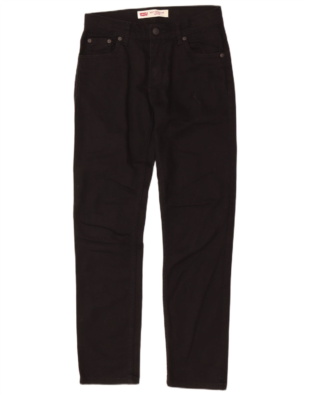 Levi's Boys 502 Regularne Zwężane Dżinsy 11-12 Lat W28 L29 Czarne