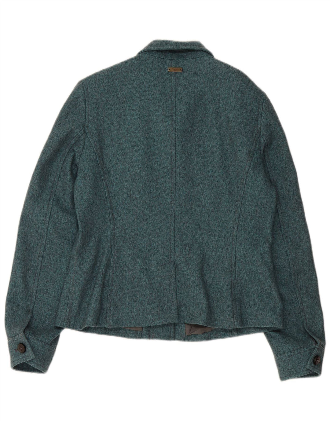 Damska kurtka użytkowa Marlboro Classics UK 12 Średnio niebieska wełna