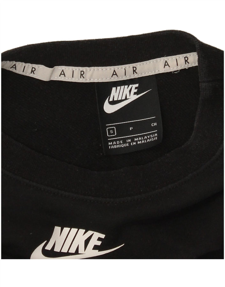 Damska bluza dresowa Nike Oversized Crop Graphic Jumper UK 10 Small Black