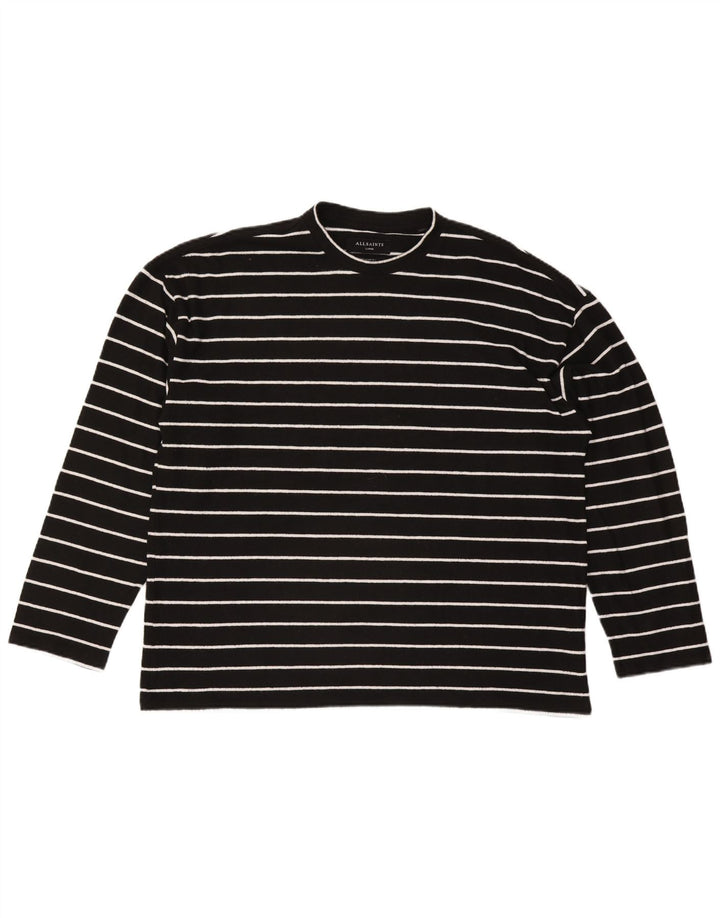 All Saints Damskie Oversize UK 16, duże, czarne, poliestrowe paski